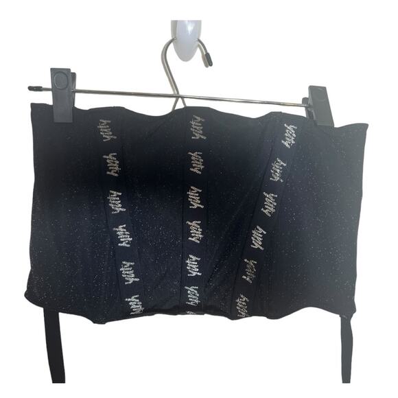 NWT Yitty Spotlight Waist Shaper Shimmered Iconic Black Size L - Picture 3 of 16